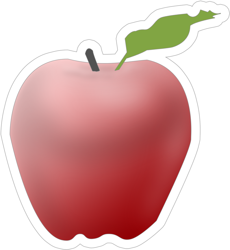 Snow White Parties, Forbidden Fruit, Apple A, Apple - Clip Art (907x1024)