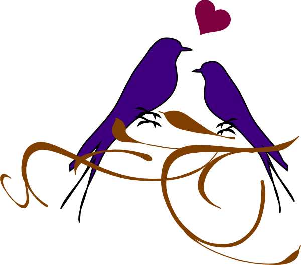 Wedding Doves Clip Art - Vine Clip Art (600x530)