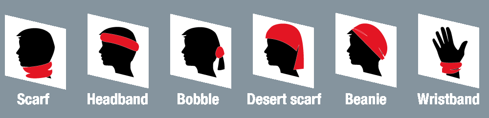 Multiple Ways To Wear - Scarf (1000x242)