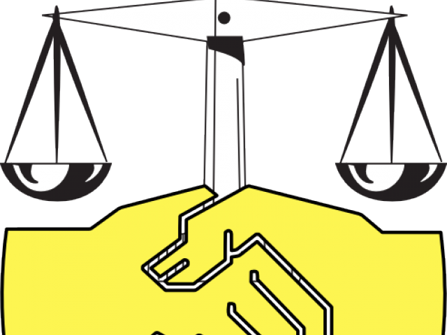 Settlement Cliparts - Scale Of Justice (640x480)