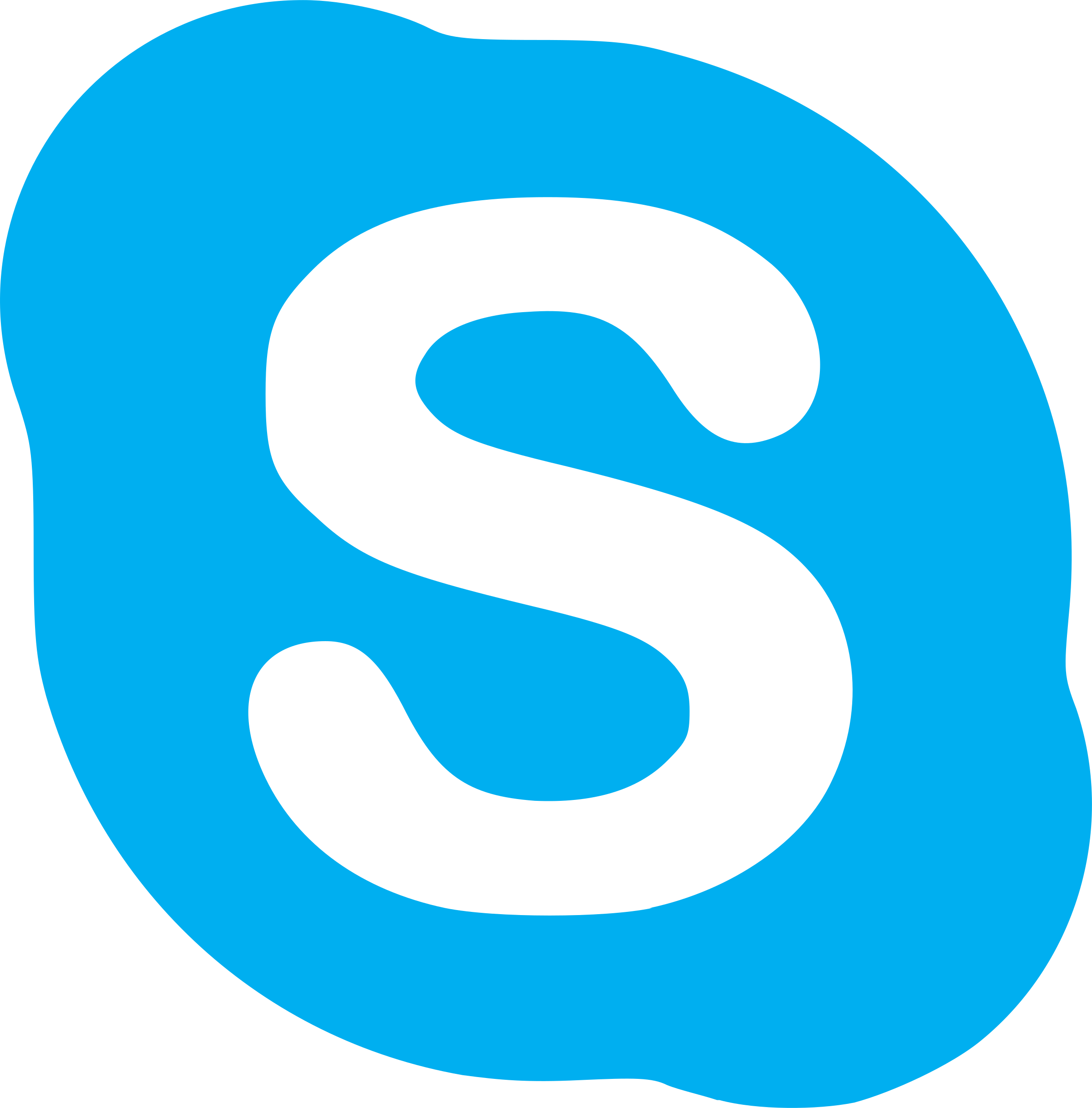 Skype Logo - Skype Logo Png (2400x2435)
