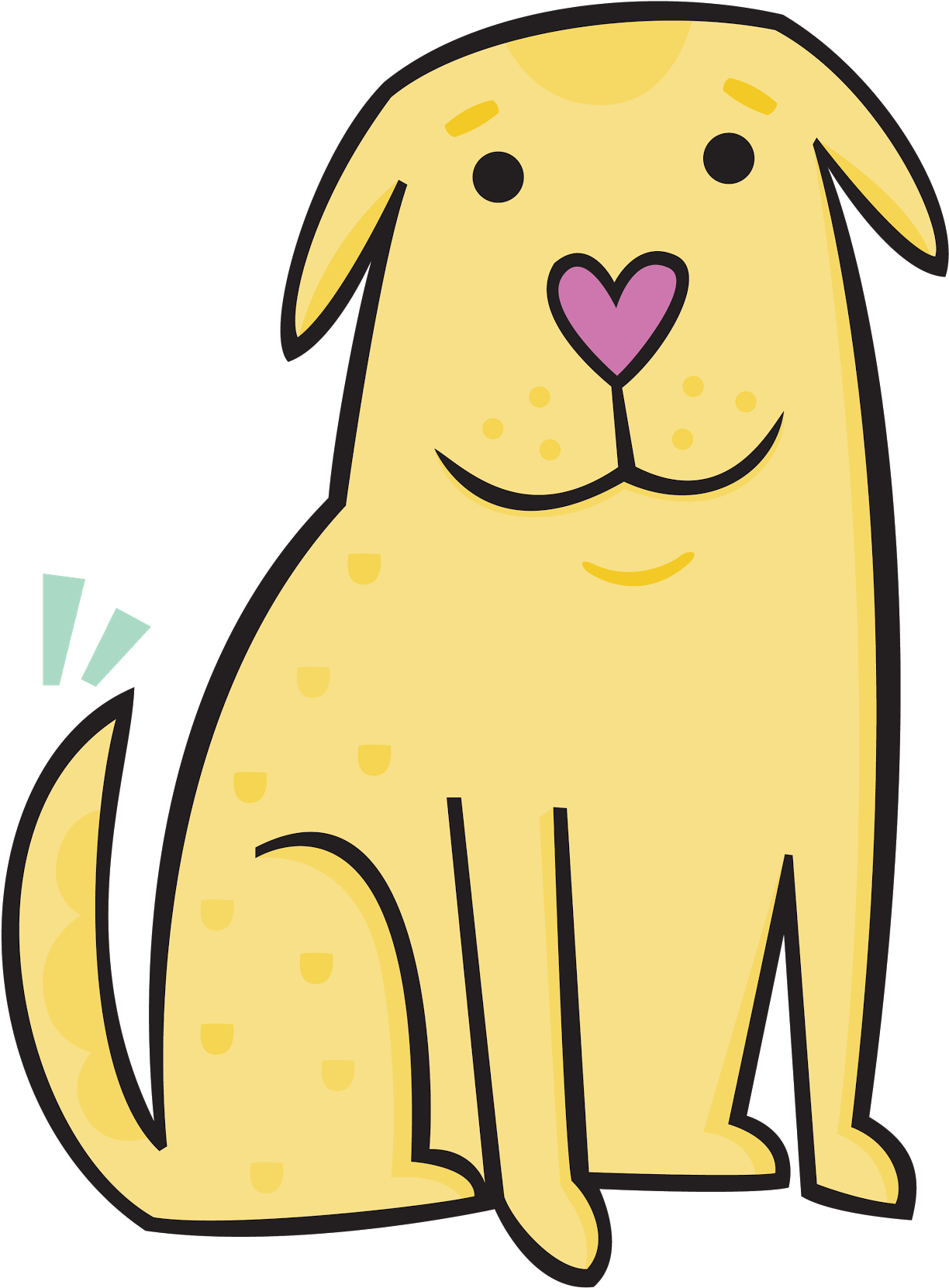 Golden Retriever Labrador Retriever Cachorro De Perro - Retriever Puppy Blond Labrador Cartoon (2045x2048)