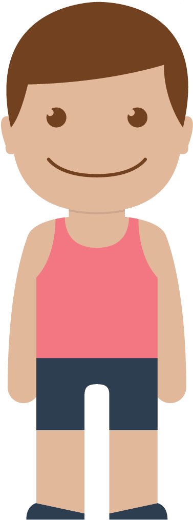 Cartoon Baby Lying Down - Little Boy Icon (1067x1067)