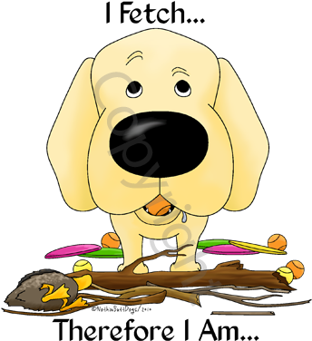 I Fetch Labrador Retriever Women's Tank Top - Cartoon (400x400)