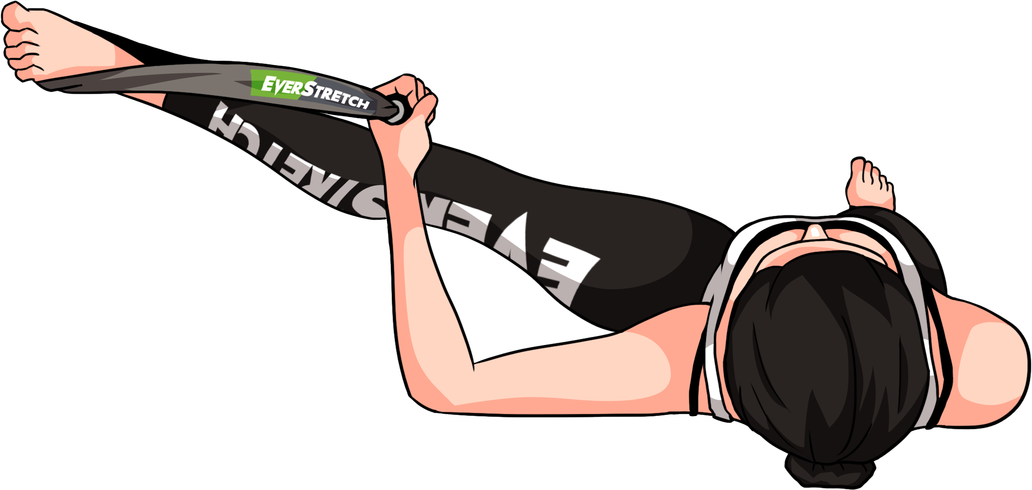 Lying Adductor Stretch - Exercise (2362x2362)