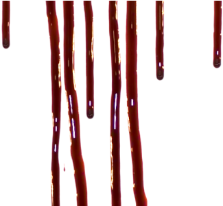 Dripping Blood Transparent Background Picture - Cabanossi (400x300)