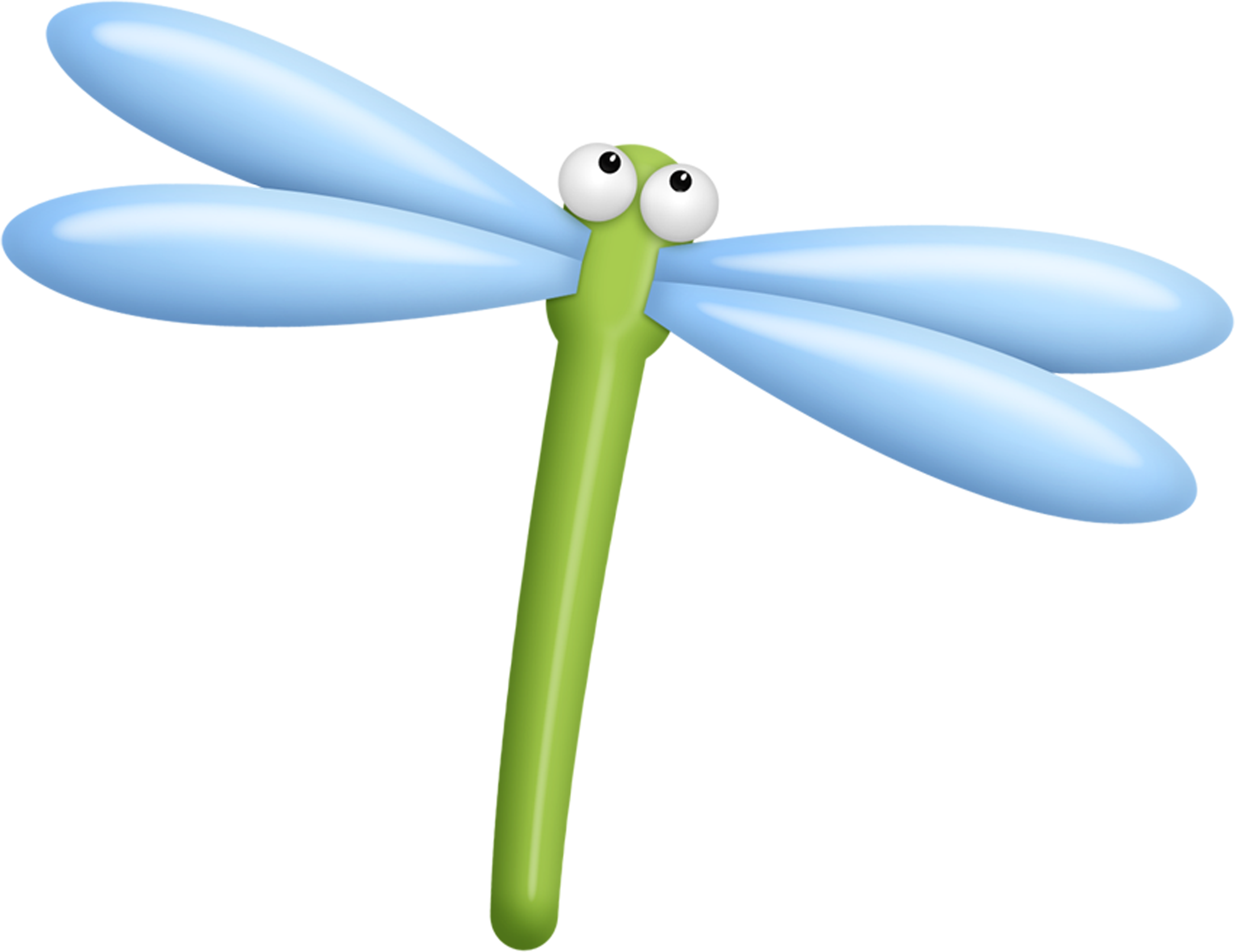 Insect Propeller Cartoon - Dragonfly (2362x2362)