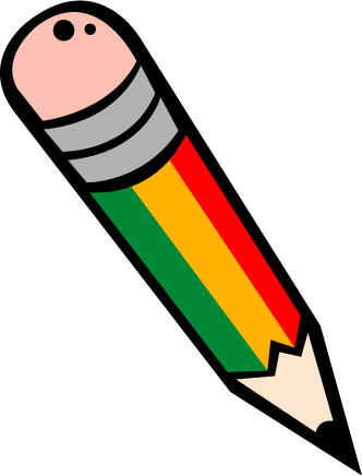 Tip End Of A Pencil Is Cone Shaped - Coloring Picture Of Pencil (332x436)
