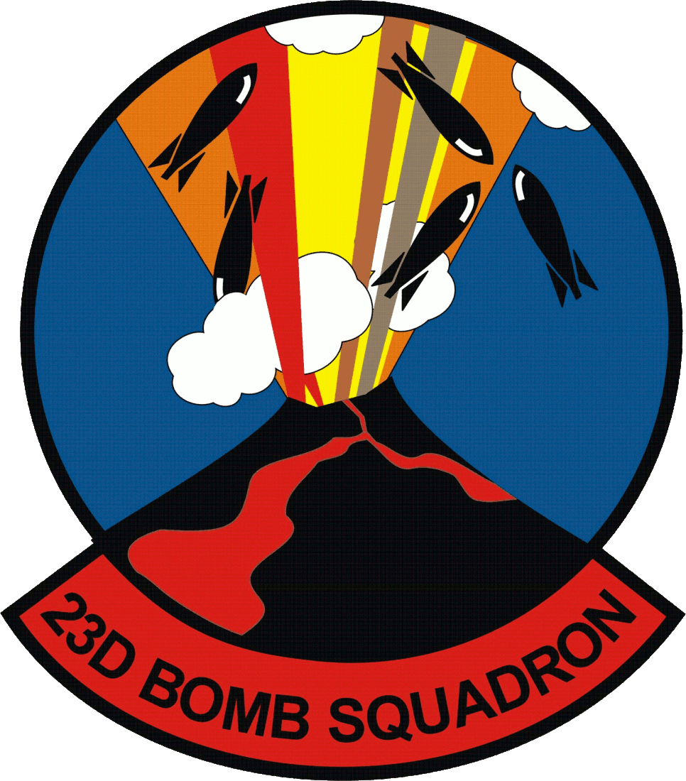 Unit Patch Http - 23rd Bomb Squadron Patch (966x1100)