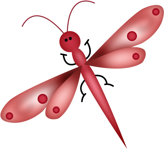 Cute Bugs Clip Art, Insects Clipart, Ladybug, Snail, - Clip Art (600x546)