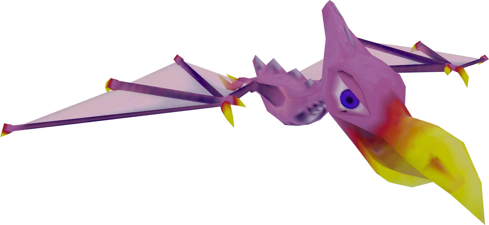 Flying Riptoc Model By Crasharki - Spyro Enter The Dragonfly Unused (1864x860)