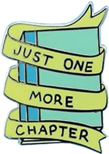 Related Products - Just One More Chapter Enamel Pin // Bibliophile, Book (400x400)