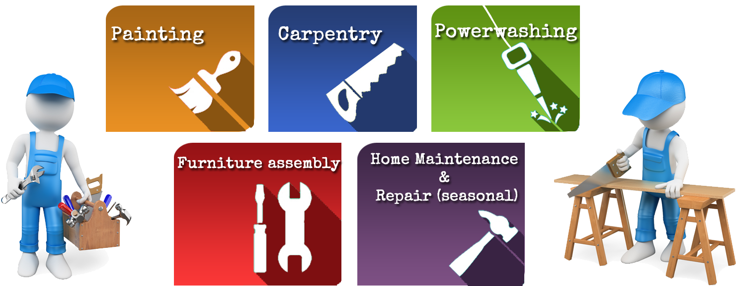 Handyman Services - Business Cards For Technical Services (1604x611)