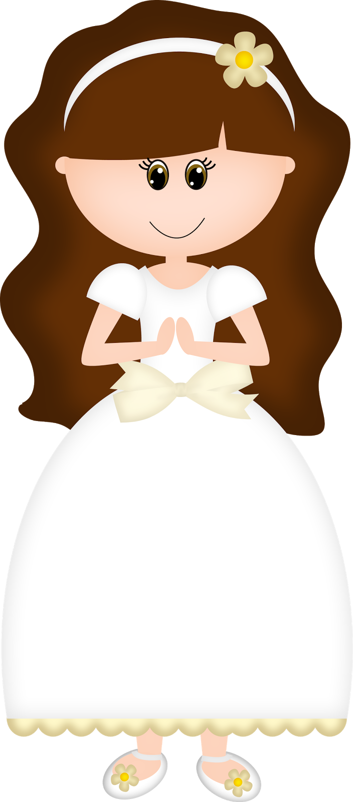 Religious - Menina Etiquetas Para Batizado (704x1600)
