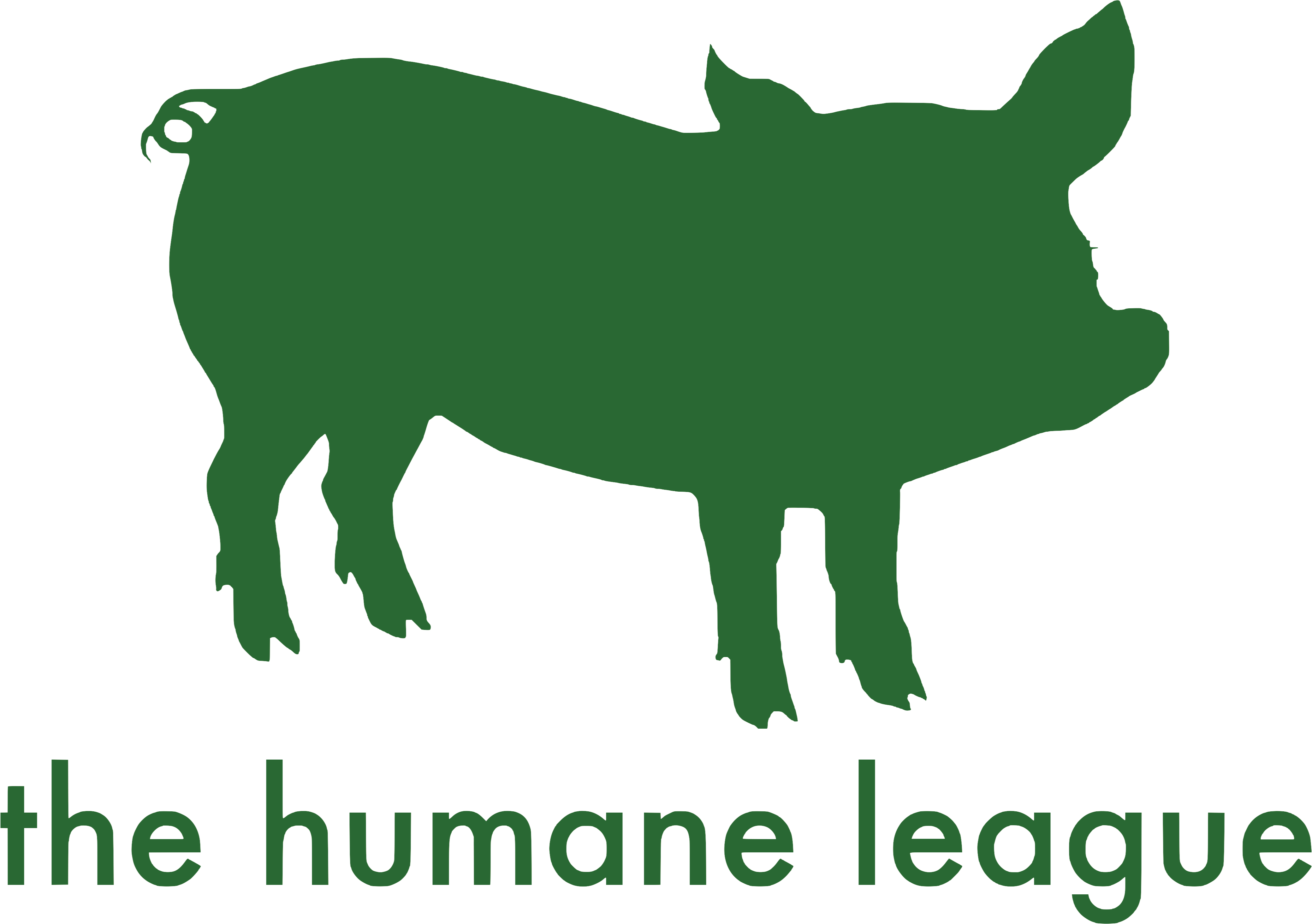 Animal - Humane League Logo (4172x2951)