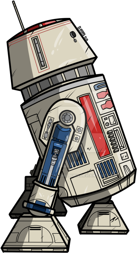 R5d4 By Davemilburn - R2d2 Png (600x850)