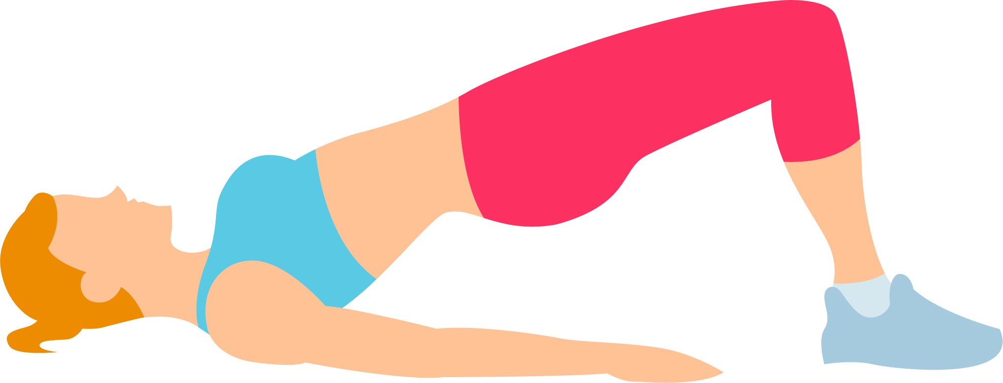 Yoga Training Stretching Thigh - Yoga (2038x780)