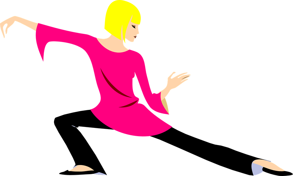 Yoga Stretching Cliparts 9, Buy Clip Art - Chi Moving Through Body (960x578)