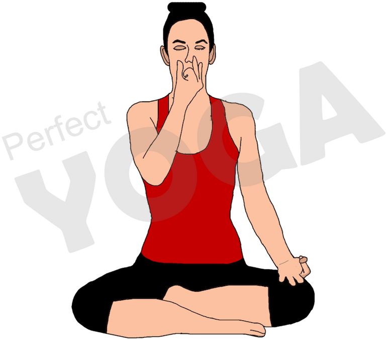 Right Nostril Is Pingala Nadi , Left Nostril Speaks - Sitting (900x900)