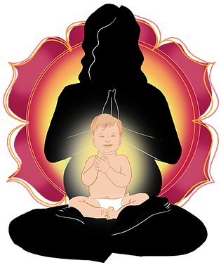 Meditation Clipart Baby Yoga - Clip Art (402x414)