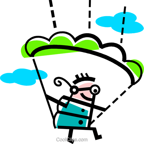 Parasailing Paragliding Royalty Free Vector Clip Art - Clip Art (480x479)