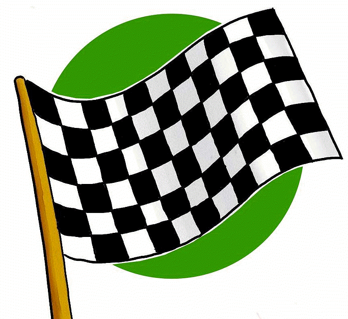 Start Flag Clipart - Race Flag Clip Art (689x625)