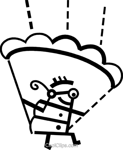 Parasailing Paragliding Royalty Free Vector Clip Art - Clip Art (393x480)