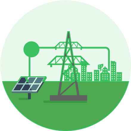 Free Electricity - Illustration (456x456)