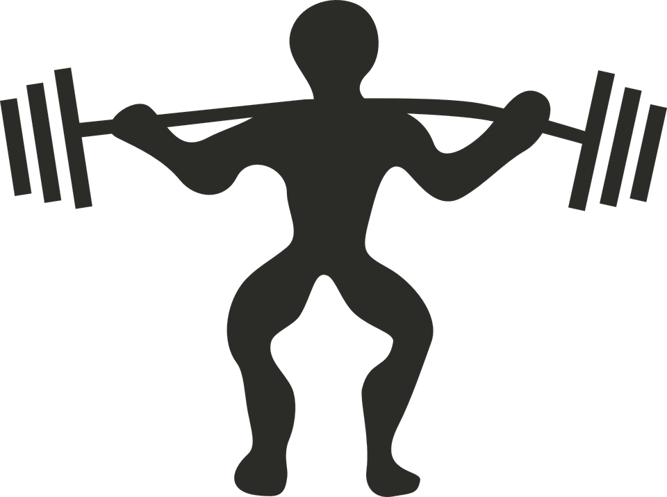 Exercising Cliparts 20, Buy Clip Art - Weight Lifting Clip Art (960x715)