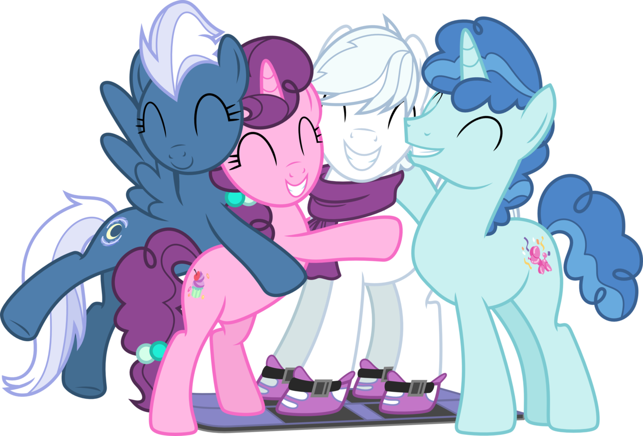 Chainchomp2, Clothes, Cute, Double Dawwmond, Double - Night Glider Double Diamond Sugar Belle Party Favor (1280x869)