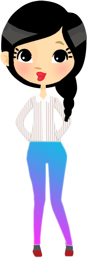 Doll Drawing Photoscape Clip Art - Dol Png (543x900)