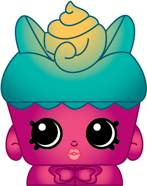 Shopkins - Shopkins Flutter Cake (400x401)