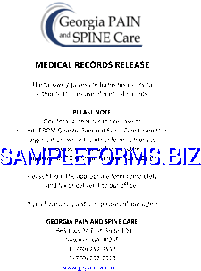 Georgia Medical Records Release Form - Document (336x475)