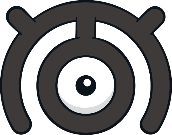 0 Yorum - Pokemon Unown M Png (600x473)