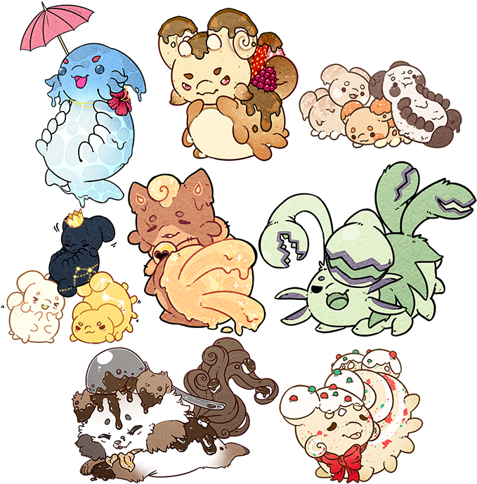 Flats Compilation By Zagittorch - Cartoon (700x700)