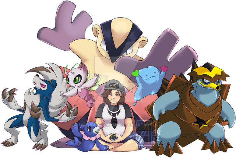Digital Art Pokémon Fan Art - Art (800x544)