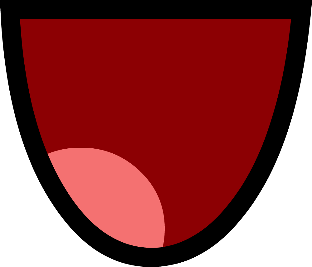 Pen Mouth 1 - Bfdi Speaker Box Red Circle (1000x855)