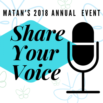Matan's 2018 Annual Event Share Your Voice - All Styles Bnwt (350x350)