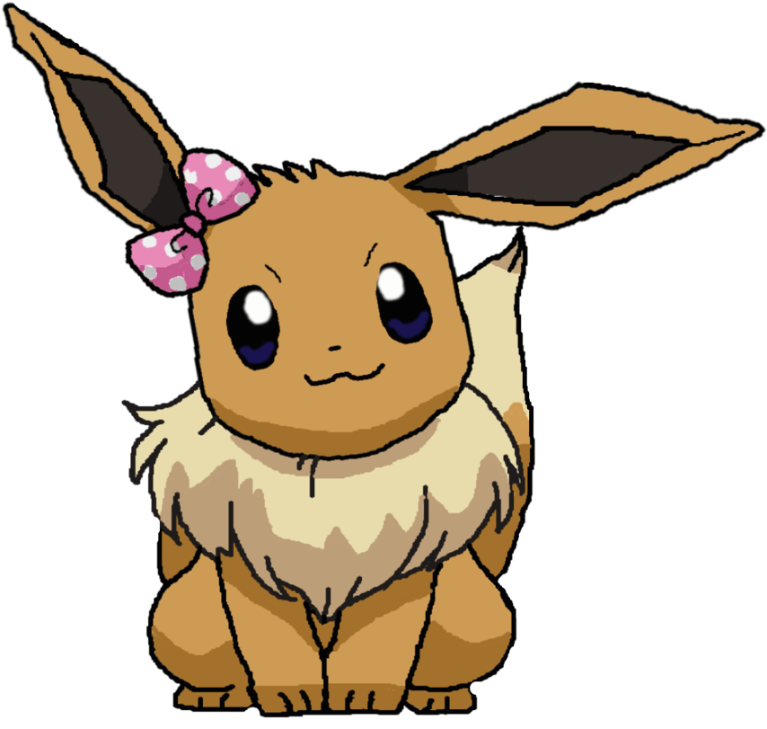 Sylvia The Eevee By Antstar2004 - Eevee Clip Art (894x894)