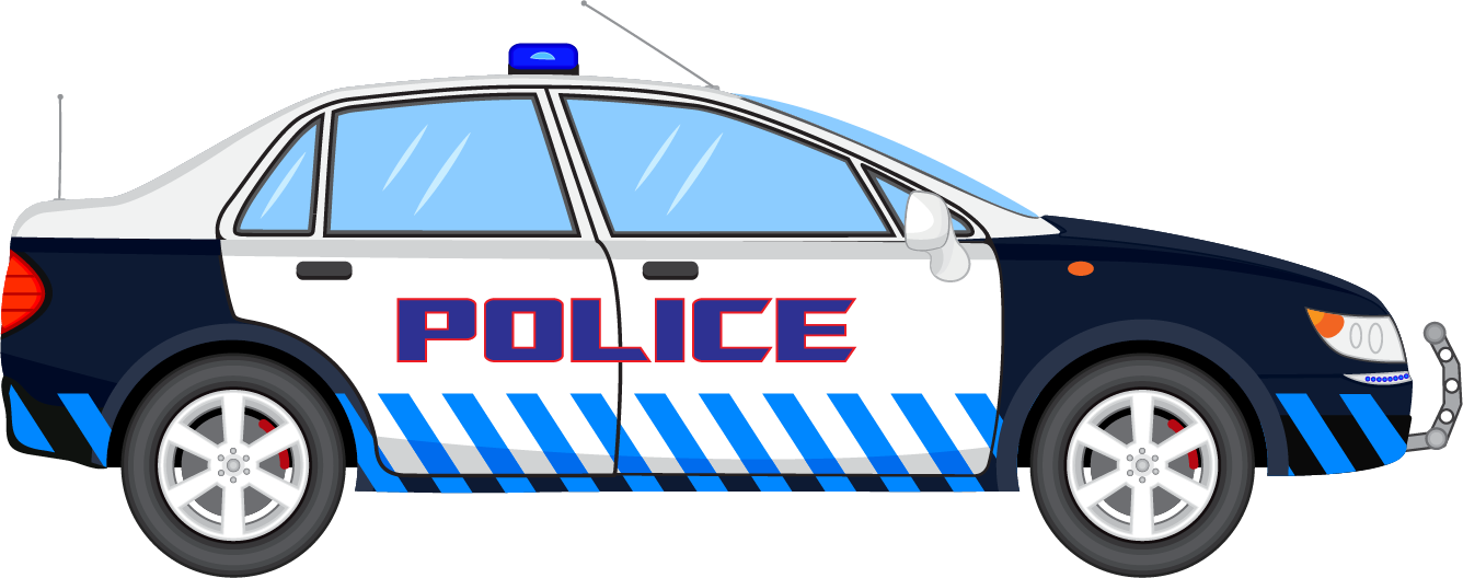 Police Car Clip Art - Police Car Png (1336x528)