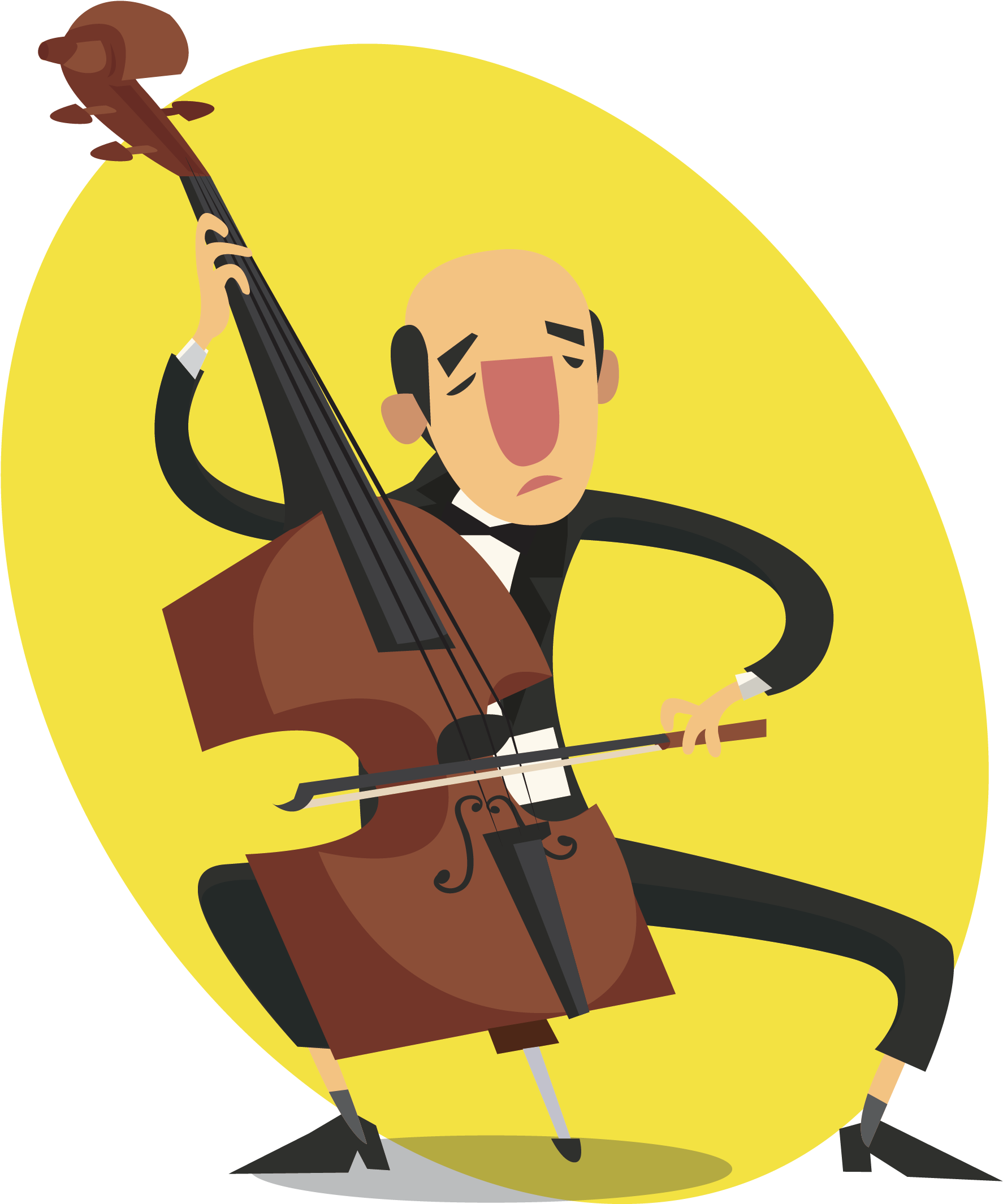 Violin Cello Euclidean Vector Illustration - Violin (2325x2537)