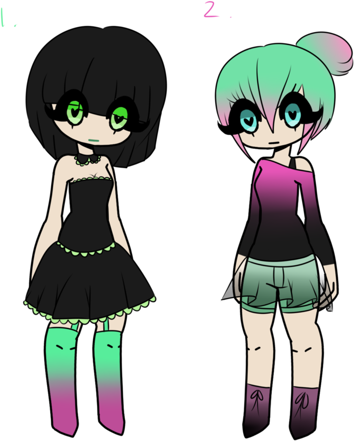 Goth/pastel Goth Girl Adopts Closed By Osorothedelideli - Goth Subculture (808x988)