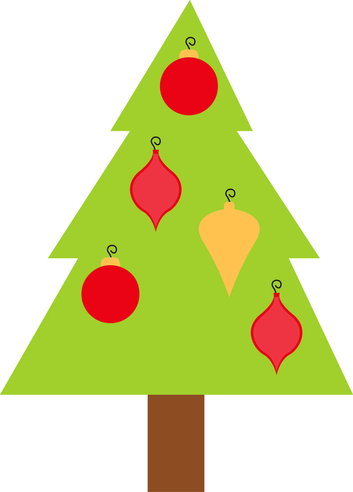 Christmas Ornament Clip Art - Traffic Sign (1148x1600)