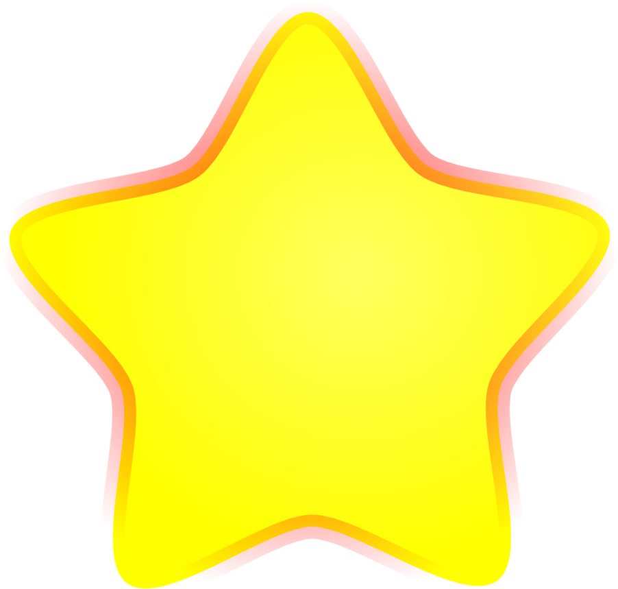 Cute Star By Lolcat32 On Deviantart - Mylar Balloon Clipart (912x876)