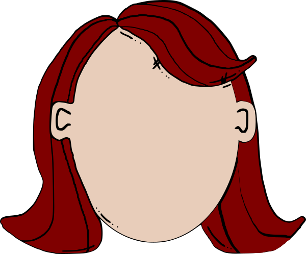 Clipart Of A Tough Red Haired White Male Pirate With - Sonrojarse Dibujo (600x498)