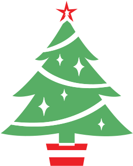 Christmas Tree Clipart - Christmas Party Invitation To Do (349x349)