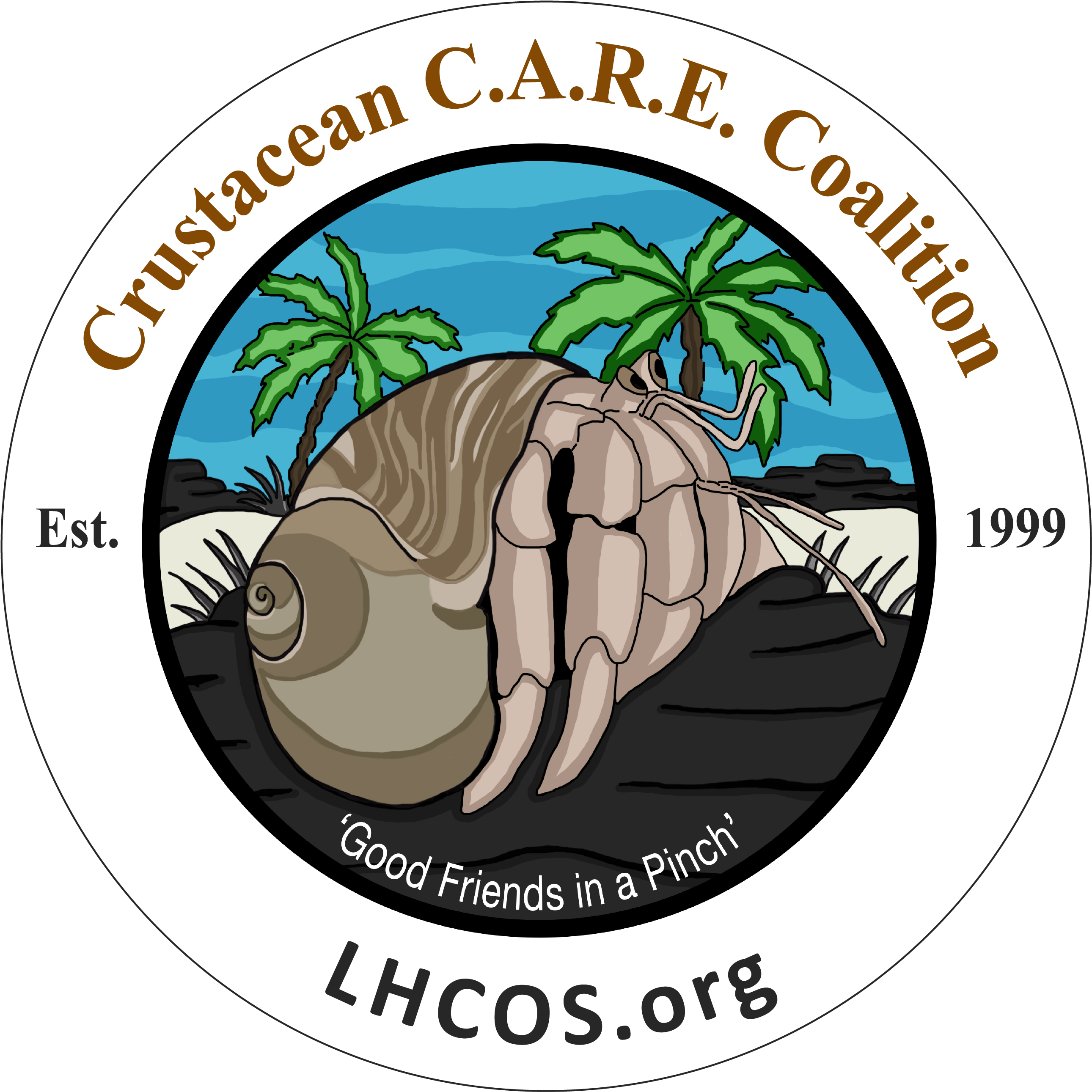 Happy Crabbing - Throw Blanket (2708x2708)