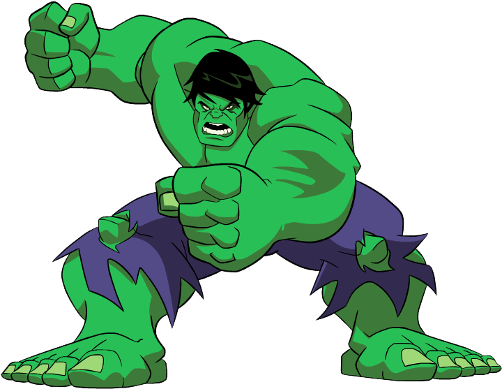 Hulk Clip Art - Avengers Earth's Mightiest Heroes Hulk (742x574)