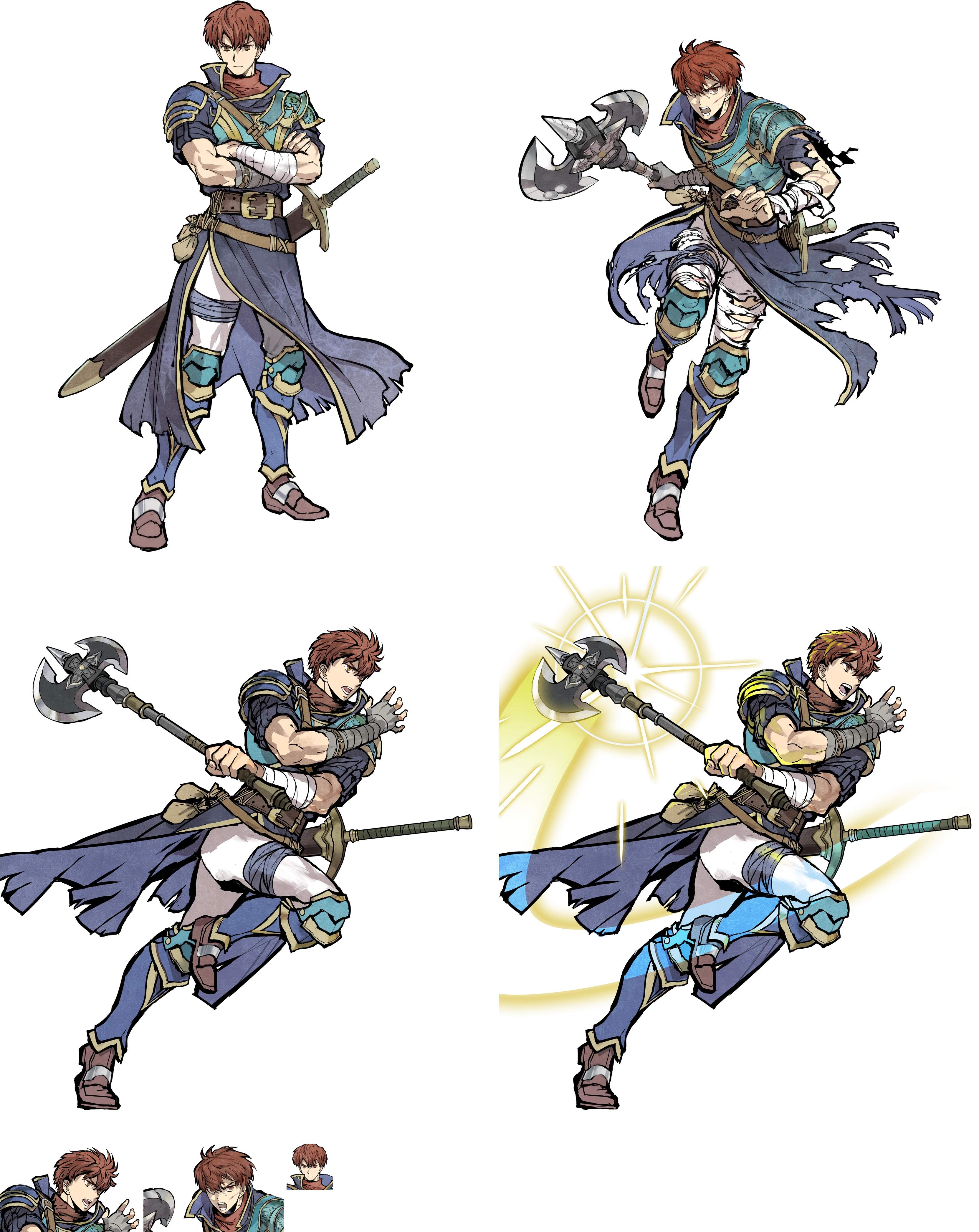 Fire Emblem Heroes The Cutting Room Floor - Fire Emblem Blazing Blade Raven (3415x4308)