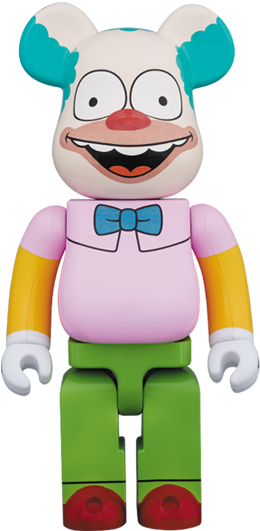 Be@rbrick 1000% Krusty The Clown - 【medicom Toy】be@rbrick Krusty The Clown 100% (317x550)